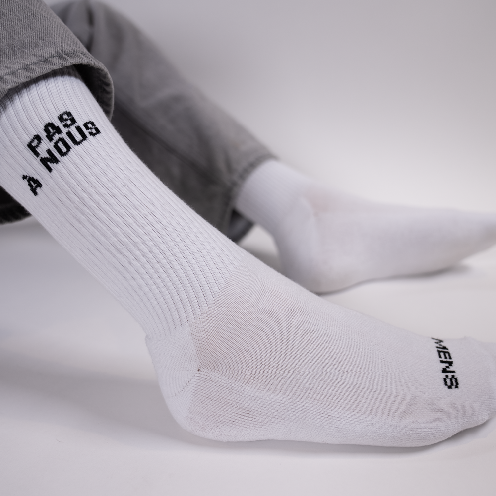 CHAUSSETTES "PAS À NOUS"