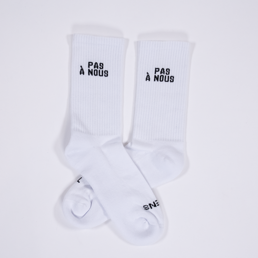 CHAUSSETTES "PAS À NOUS"